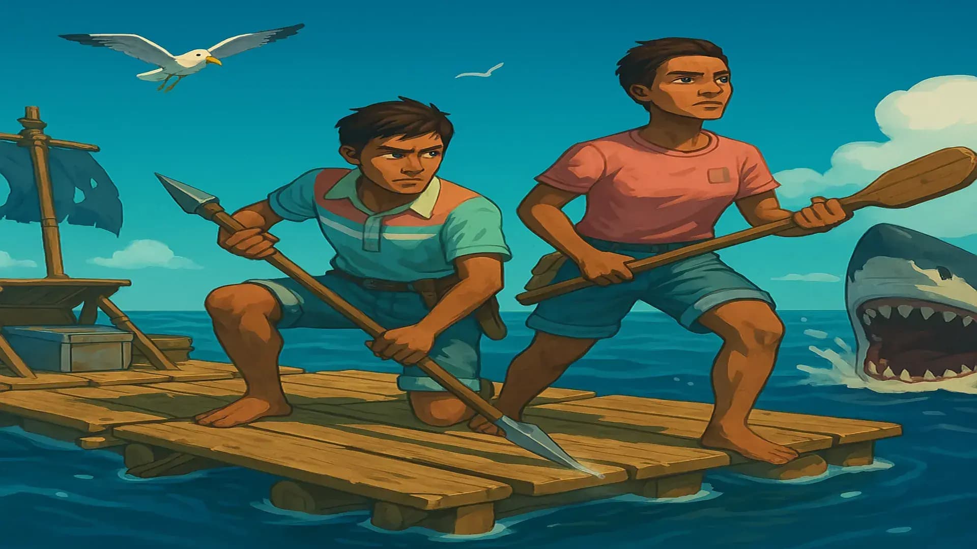 Banner for raft