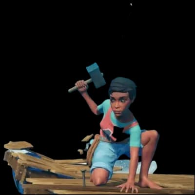 Banner for raft