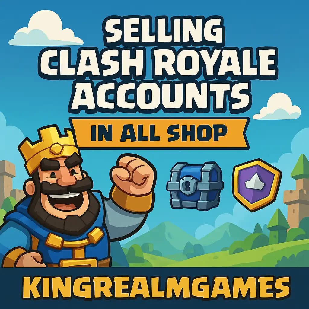 CR ✅ LEVEL 44 ⚡️(KT14, 121 Cards l 6 Cards lvl 14 l 6616 Max Trophies)⚡️ 1011473 Coins - 242 Gems