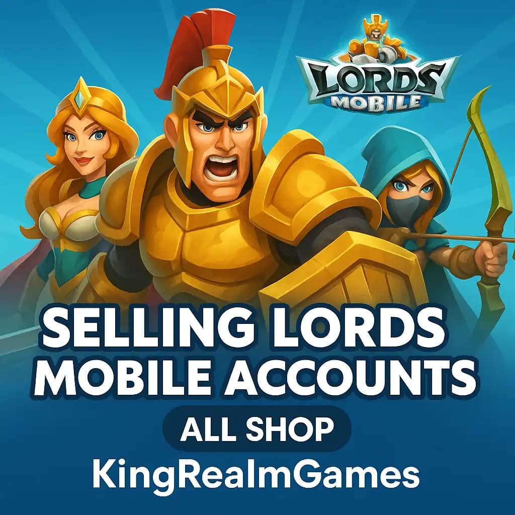 Account at the Lords Mobile Skin on the castle 55mln power if you cure soldiers imes