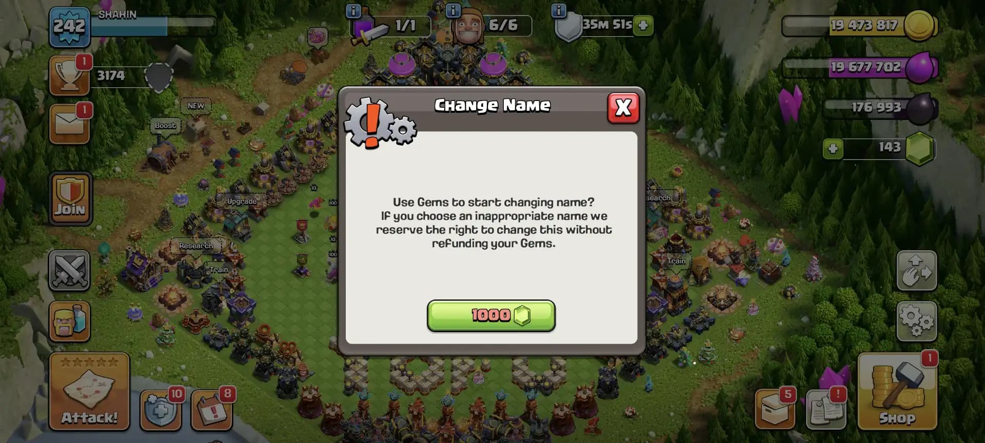 HEROS 100-100-75-75-50 🔥  TH 17 MAX ACCOUNT ✔️ HIGH EPIC EQUIPMENT 🔥 MAX DEF ✔️ HIGH LAB+WALL ⚡ EVERY SIDE HIGH 🔥 BEST OFFER