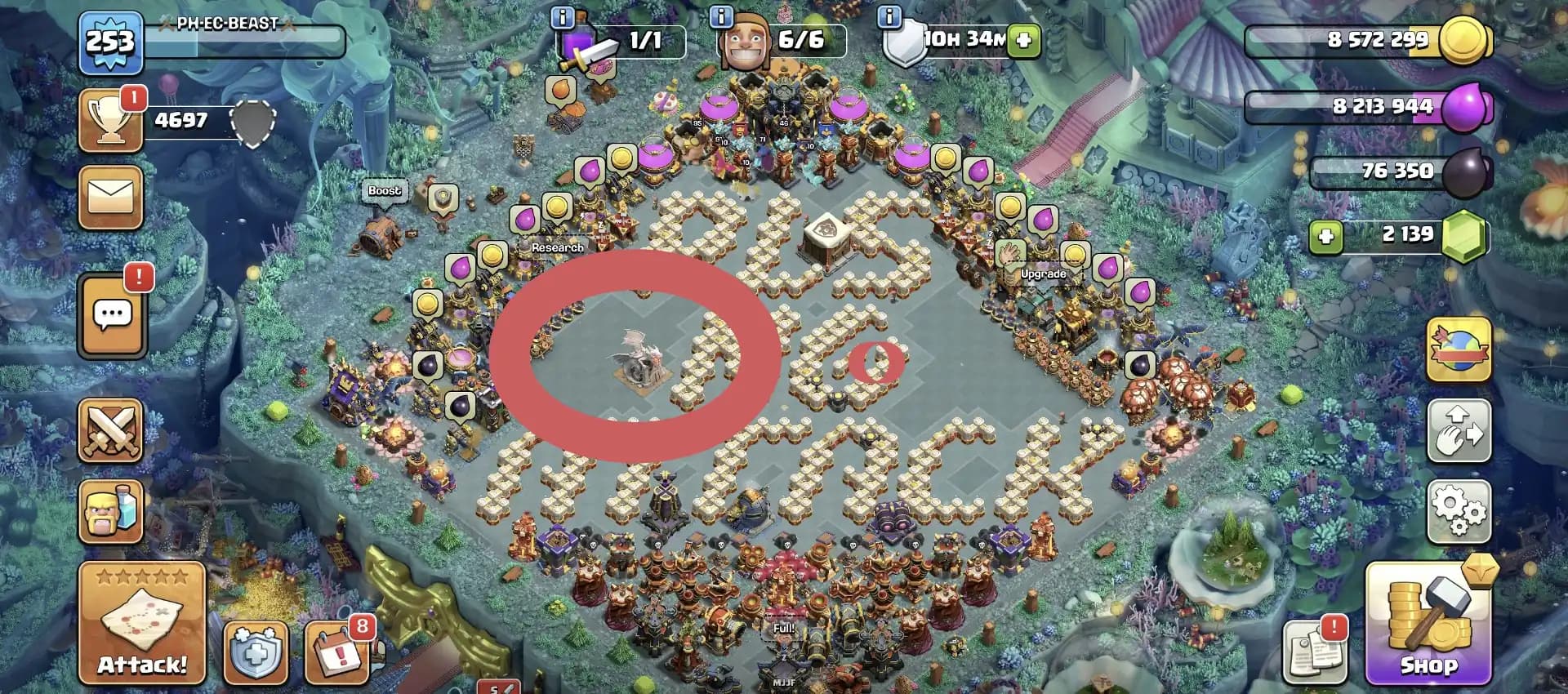 MOST RARE DRAGON STATUE 🔥 DRAGON PLACE SCENERY ✔️ TH 17 MAX ACCOUNT 🔥 38X SCENERY+5X SCENERY ⚡ HEROS 95-97-71-71-46 🔥 HUGE COLLECTION ✔️ BEST OFFER