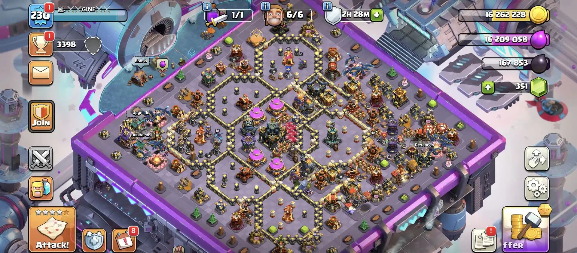 HEROS 100-100-84-75-50 🔥 TH 17 MAX ACCOUNT ✔️ HIGH EPIC EQUIPMENT ⚡ FUTURE SCENERY 🔥 HUGE COLLECTION ✔️ EVERY SIDE SUPER QUALITY ⚡ BEST OFFER
