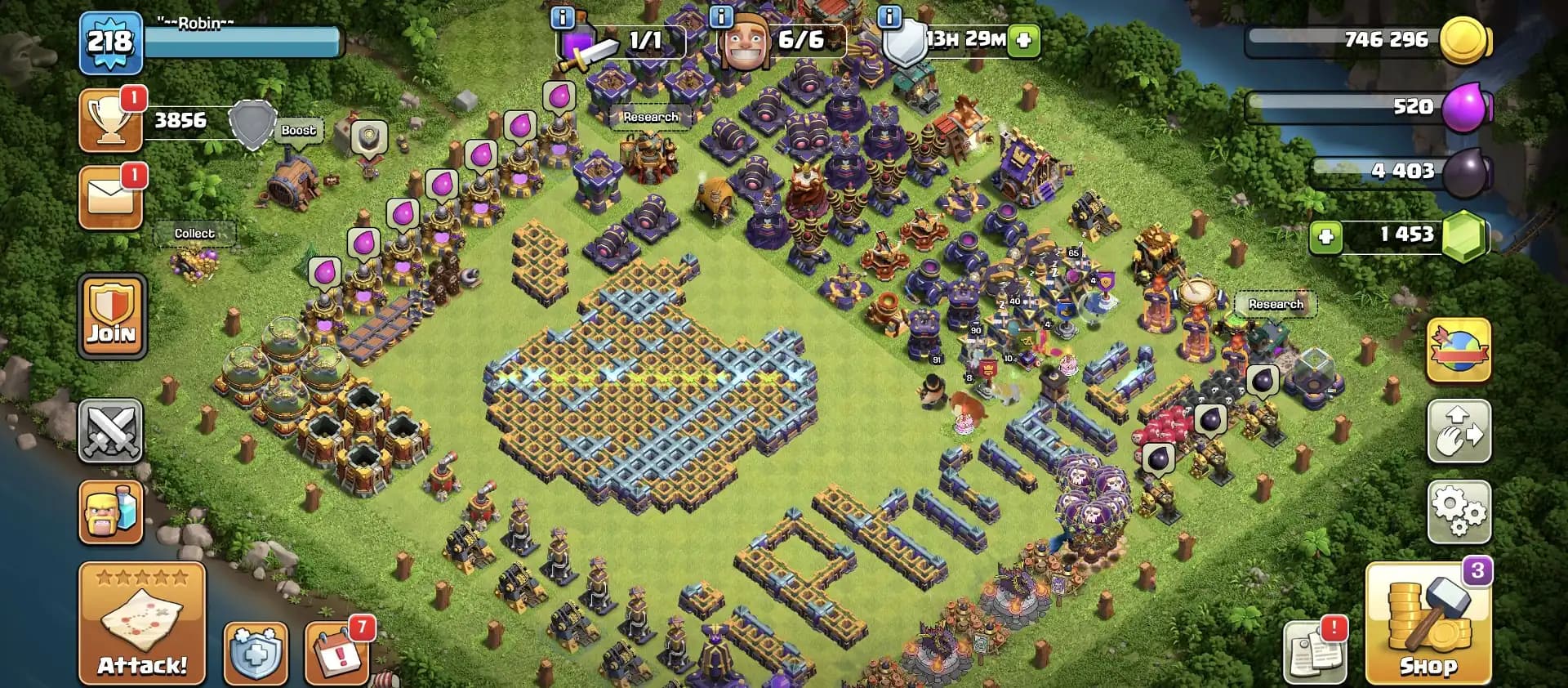 BEST OFFER ✔️ TH 16 MAX ACCOUNT 🔥 HEROS 91-90-60-65-40 🫶 EPIC EQUIPMENT ✔️ HIGH DEF+LAB 🫶 GOOD COLLECTION 🔥 EVERY SIDE AWASOME ⚡ BEST OFFER