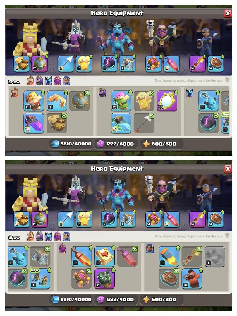 Xp-227 ⚡ Th 15 Super Account 🔥 Heros 81-88-52-56-30 🚀 Good Epic Equipment 🔥 High Def+Lab ✔️ Every Side Almost Max 🚀 Best Offer