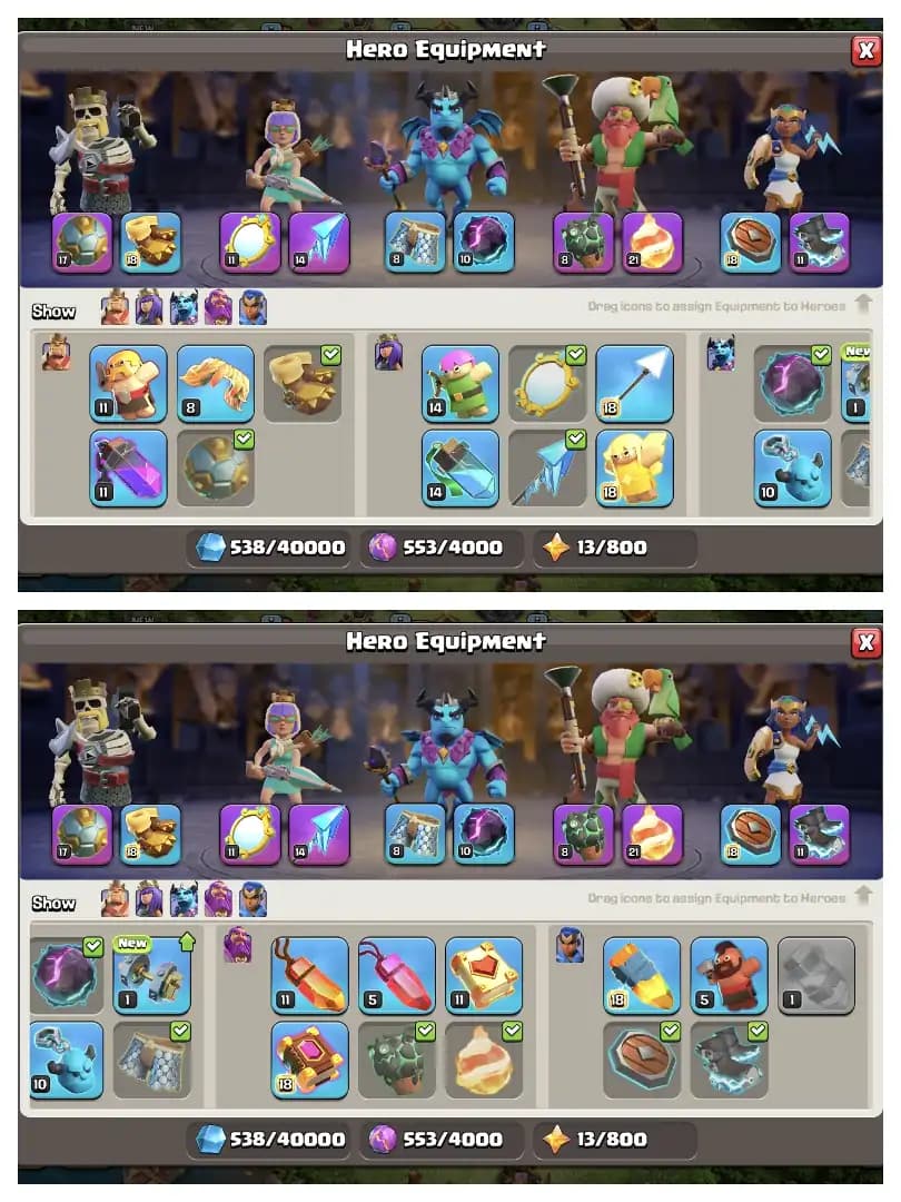 PERFECT OFFER ✔️ TH 14 FULL MAX ACCOUNT 🔥 EVERY SIDE MAX ⚡ NOTHING LEFT ✔️ EPIC EQUIPMENT 🚀 HUGE COLLECTION ⚡EVERY SIDE NICE ✔️ SUPER OFFER