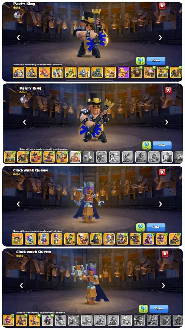 Th17-Hero's Skin[60x]-Hero[97-100-74-71-49]-Normal Tree[30x+]-14xEquipment Max-Gg,Mm,Fb,Rs Max].