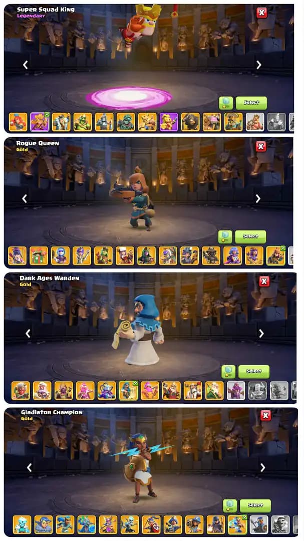 NL,NetherLand Local Th17-Hero Skin[45x]-Hero[97-95-75-75-49]-Defence Almost Max-Xp[234]-18xEquipment Max[Rs27-Fb27]