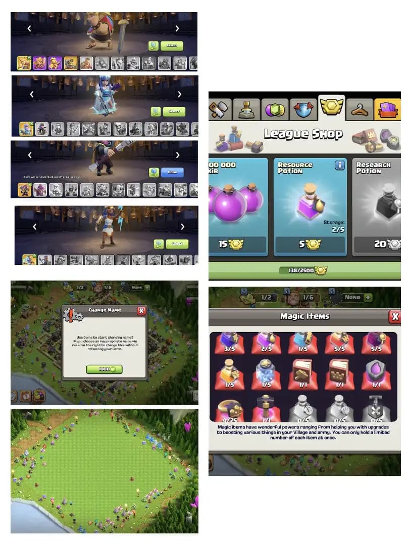 PREMIUM OFFER 🚀 TH 17 MAX ACCOUNT ✔️ SUPER EPIC EQUIPMENT 🛎️ HERO 100-100-71-75-50 🔥 DEFENCE FULL MAX ⚡ LAB+PET ALSO SUPER 🔥 EVERY 🛎️ HUGE COLLECTION ✔️ EVERY SIDE GORGEOUS 🔥 BEST OFFER