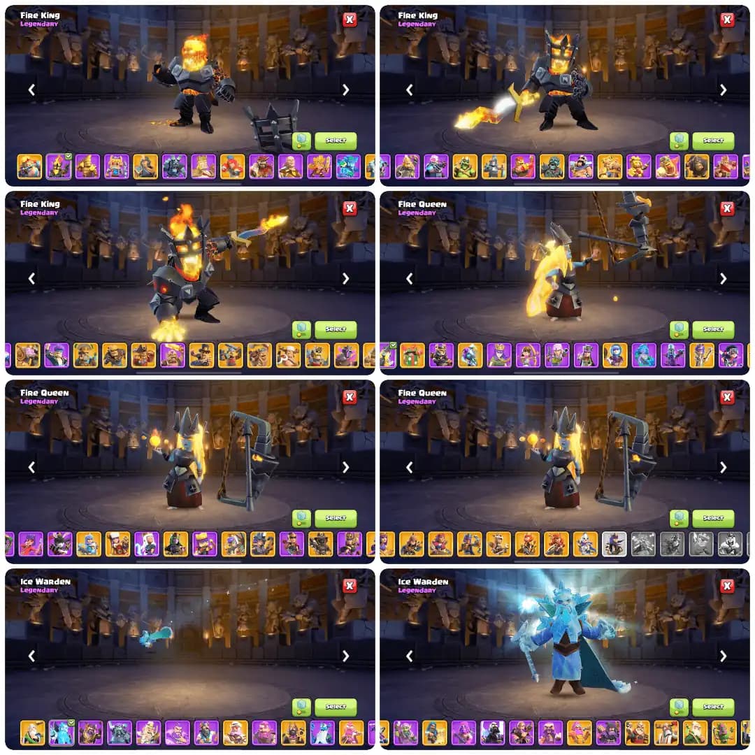 Dream Account-Hero’s Skin[130x]-Scenery[32x]-Th17-Hero[100-100-78-71-46]-5xEpic Equipment Max-1xLeague Skin-Medal[715]-Rarest.