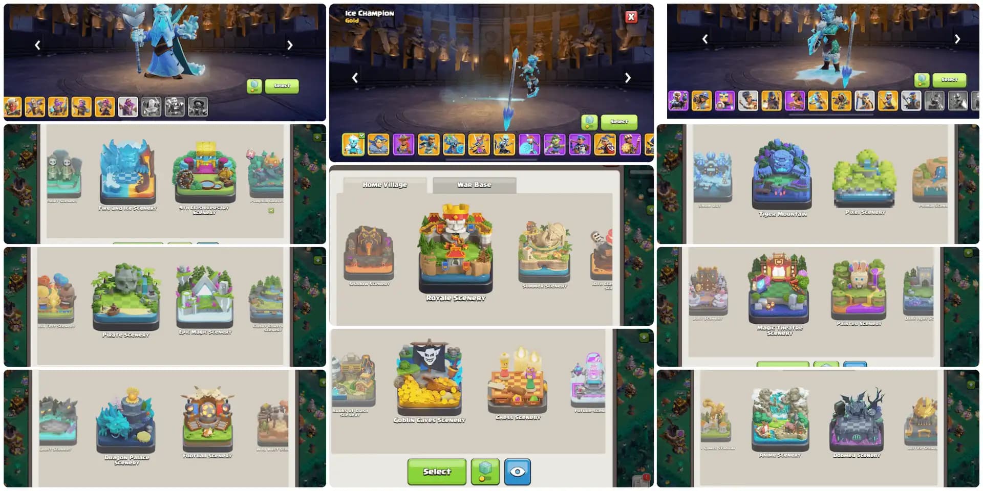 Dream Account-Hero’s Skin[130x]-Scenery[32x]-Th17-Hero[100-100-78-71-46]-5xEpic Equipment Max-1xLeague Skin-Medal[715]-Rarest.