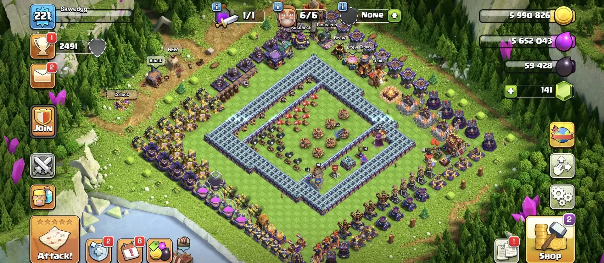 Super Offer ✔️ Th 16 Super Quality Account 🛎️ Purple Wall 🚀 Equipment Available 🚀 Heros 78-83-51-59-34 🔥 Huge Collection 🛎️ Every Side super Quality 🚀 Best Offer