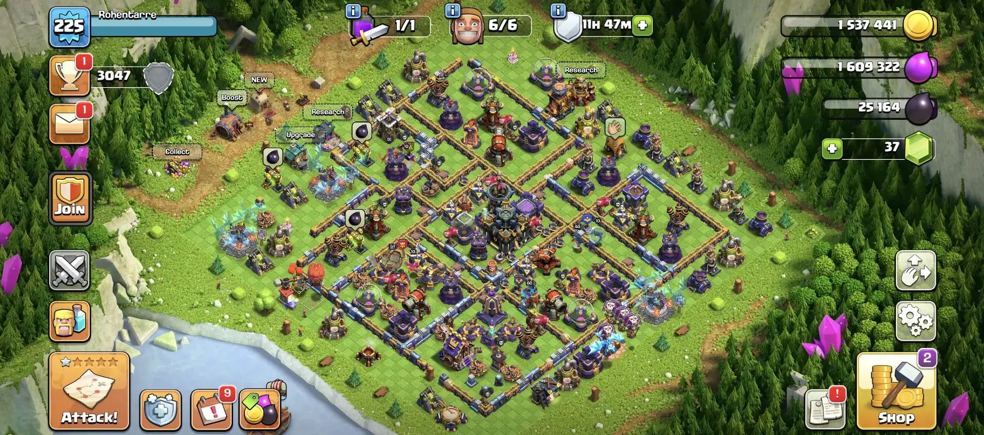 Super Offer ✔️ Th 16 Almost Max Account 🛎️ Heros 87-91-60-65-40 🔥 High Def+Troops 🚀 Nc Free 🔥 Good Account ✔️ Every Side Wow 🚀 Best Offer