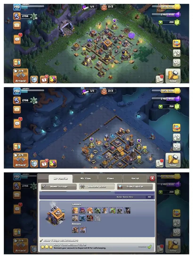Super Offer ✔️ Th 16 Super Quality Account 🛎️ Equipment Available 🚀 Heros 72-70-60-60-22 🔥 Huge Collection 🛎️ Every Side super Quality 🚀 Best Offer