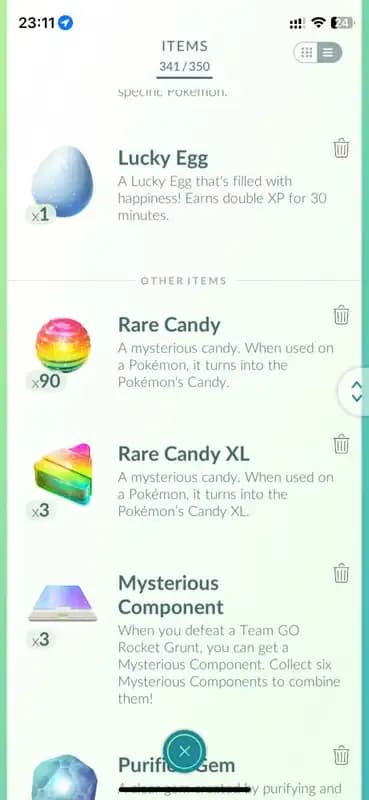 LvL 34, Stadurst 1M, 48 Pokemon, 11 Shiny, 25 Legend, 2 Perfect,2 Shiny legend, 5 Shadow legend