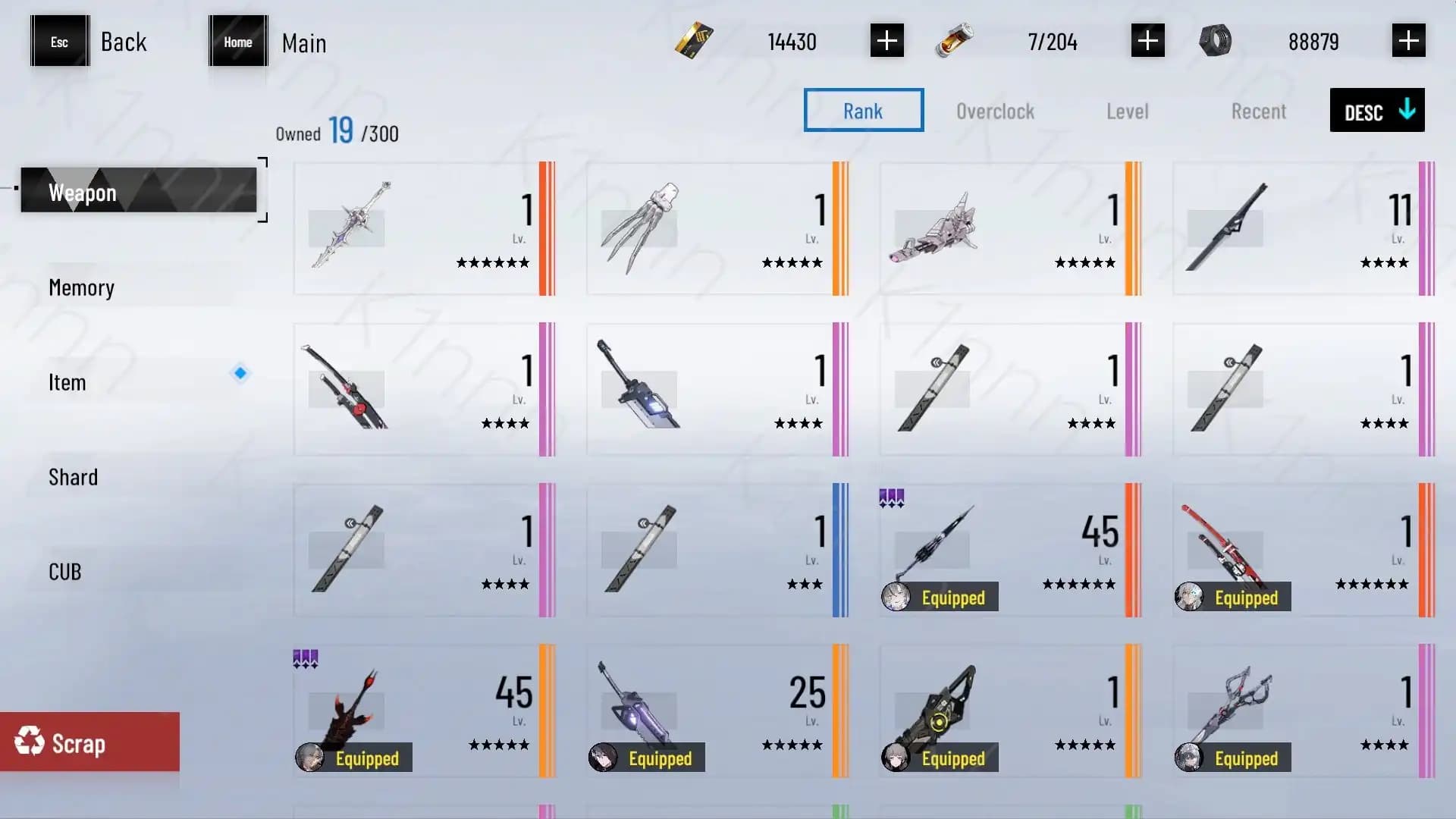 【America】No gacha, S Dante+5☆, 57210 total tickets, 4S Meta chars + 2S Selectors