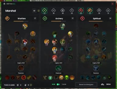 AngerHorn Archer 40 legacy lvl 36 effective lvl