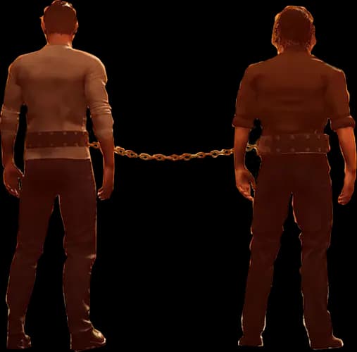 Banner for chained-together